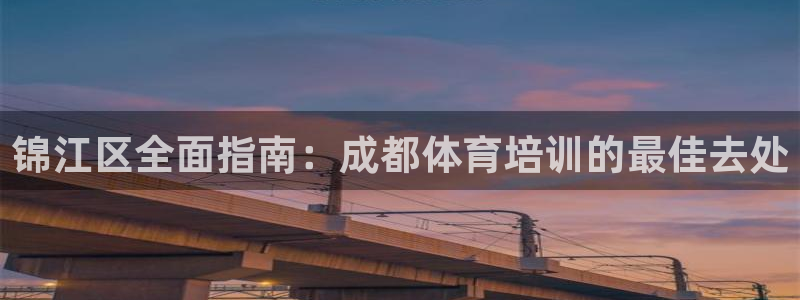 尊龙d88平台版下载：锦江区全面指南：成都体育培训的