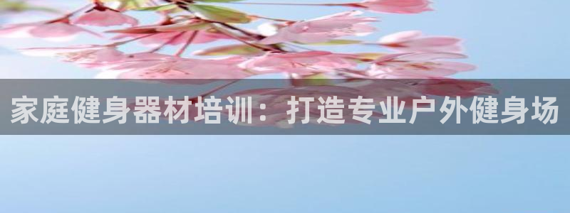 尊龙app怎么样：家庭健身器材培训：打造专业户外健身