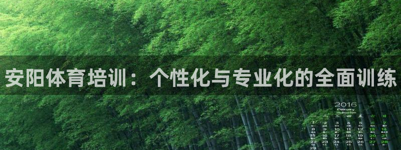 尊龙凯时人生就是搏!平台：安阳体育培训：个性化与专业化的全面